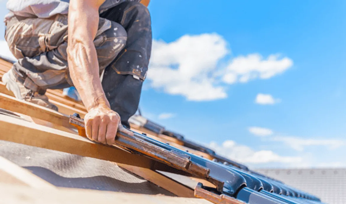 Taking care of the roof of your house.